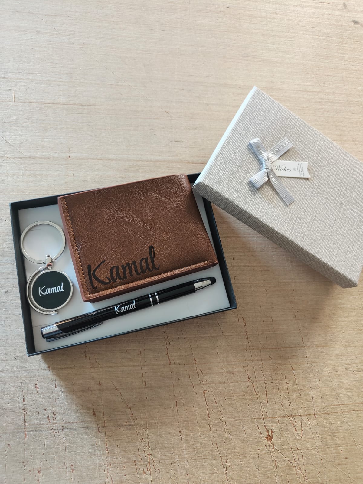 Portefeuille, Stylo, Porte-clés