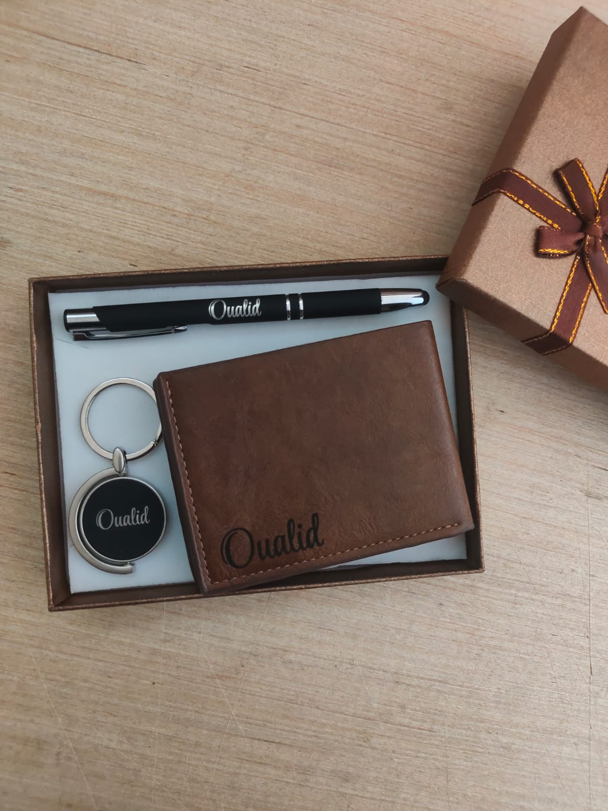 Portefeuille, Stylo, Porte-clés