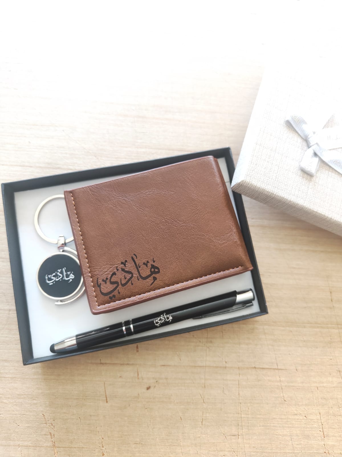 Portefeuille, Stylo, Porte-clés